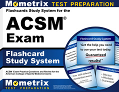 Acsm Flashcards With Acsm Practice Questions