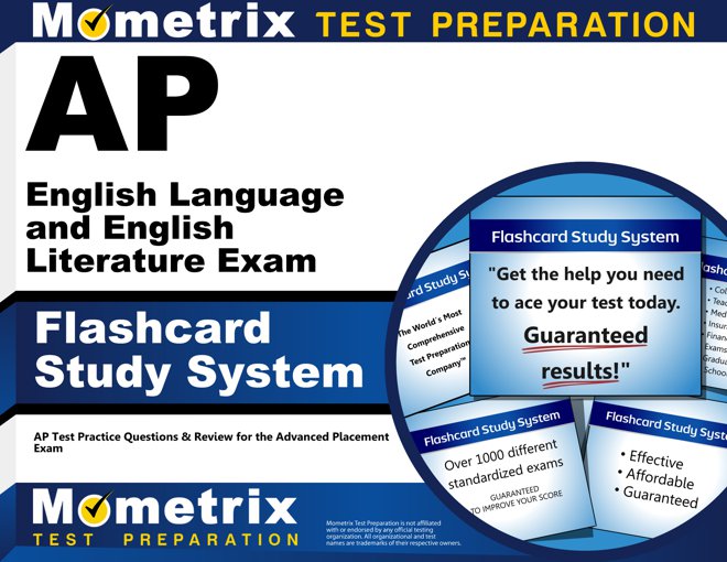 AP English Language and English Literature Exam Flashcard Study System