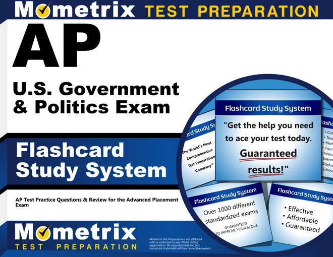 AP U.S. Government and Politics Exam Flashcards Study System