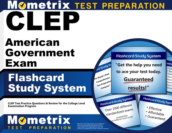 CLEP American Government Exam Flashcards Study System