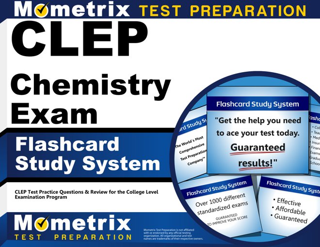 CLEP Chemistry Exam Flashcards Study System