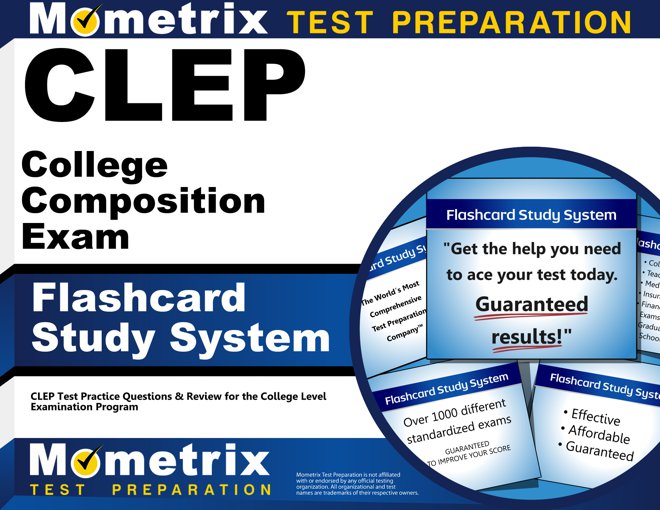 CLEP College Composition Exam Flashcards Study System