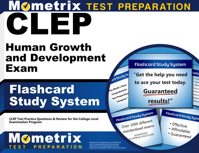 CLEP Human Growth and Development Exam Flashcards Study System