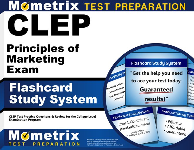 CLEP Principles of Marketing Exam Flashcards Study System