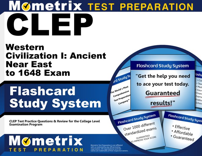 CLEP Western Civilization I: Ancient Near East to 1648 Exam Flashcards Study System