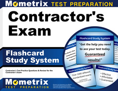 Contractor's Flashcards [with Contractor Practice Questions]