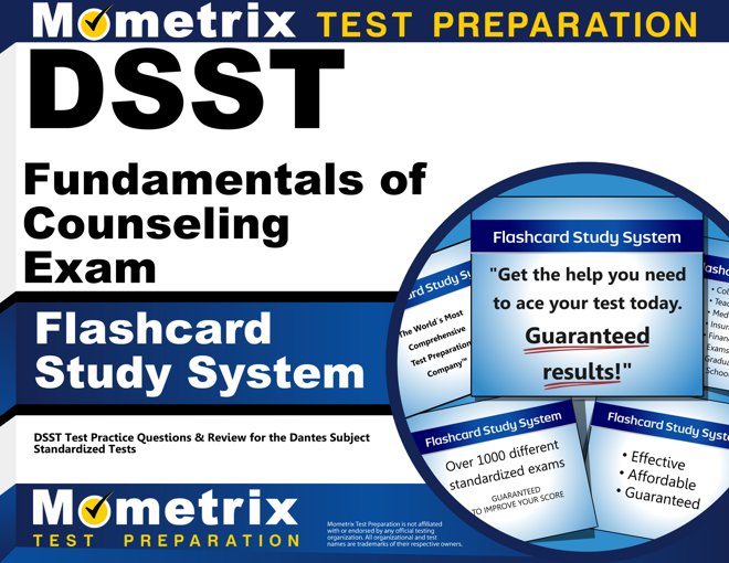 DSST Fundamentals of Counseling Exam Flashcards Study System