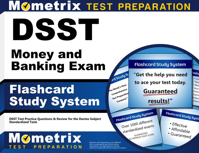 DSST Money and Banking Exam Flashcards Study System