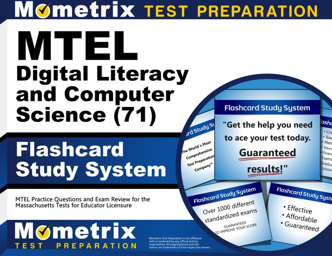 MTEL Digital Literacy & Computer Science Flashcards Study System