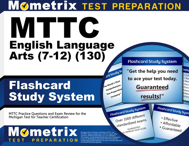 MTTC English Language Arts Flashcards Study System