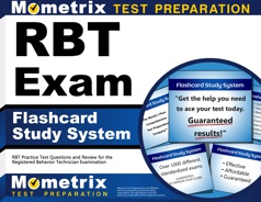 RBT Flashcards [with RBT Practice Questions]